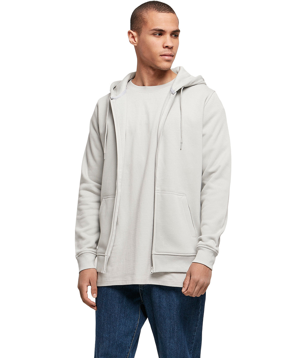 Heavy zip hoodie