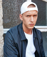 Stylish Athletic Jacket - White