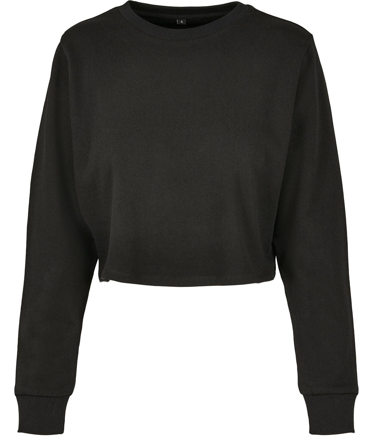 Womens Classic Cropped Sweatpants  - Black