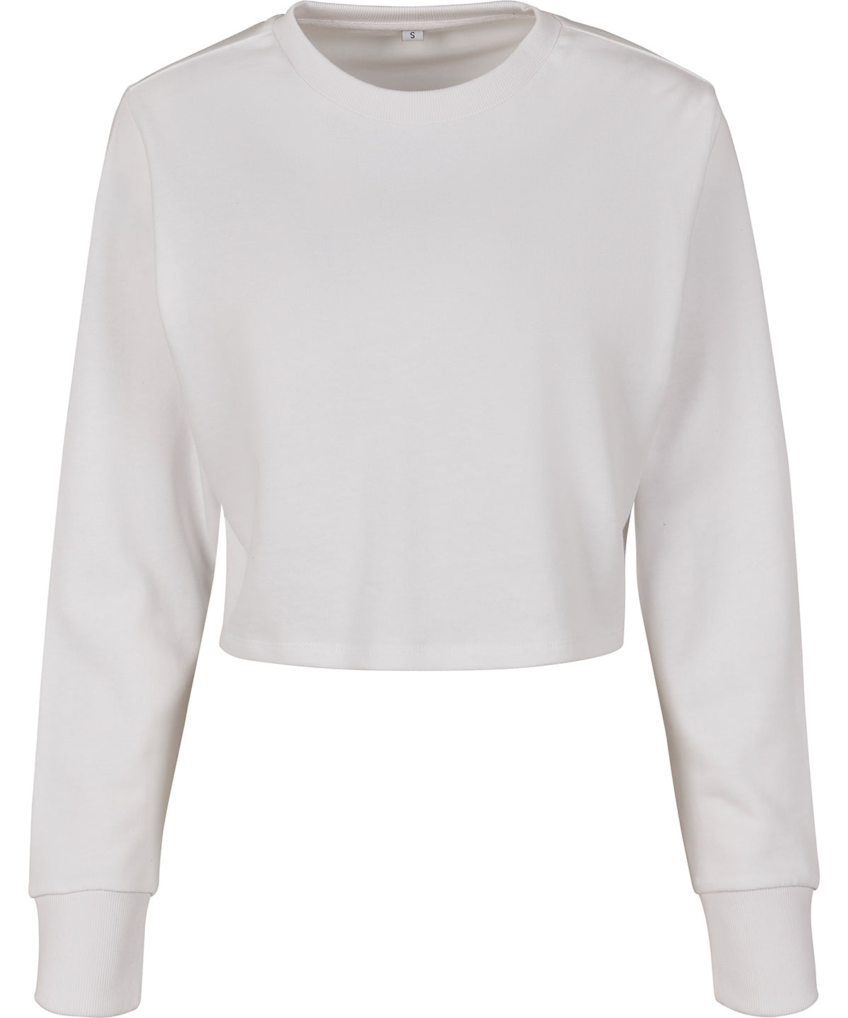 Crop Sweatshirt - White