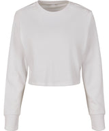 Crop Sweatshirt - White