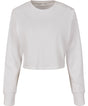 Crop Sweatshirt - White