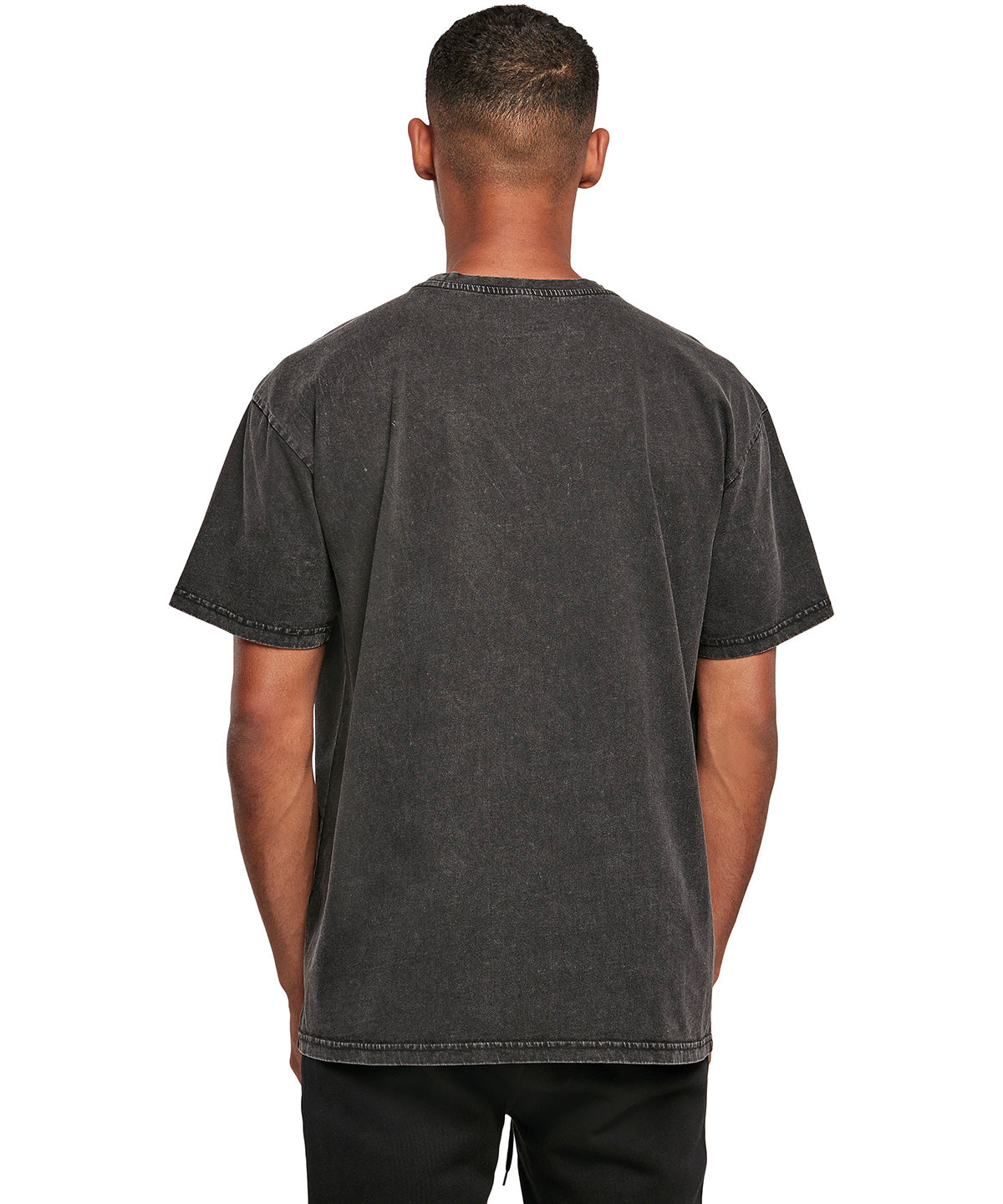 Acid washed heavy oversized tee