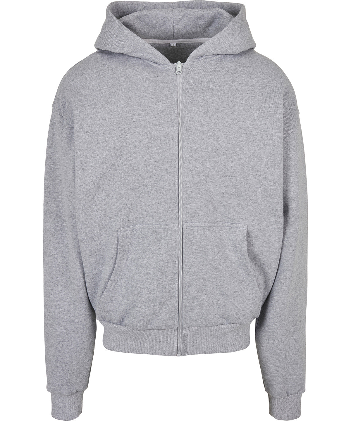Heavyweight Zip Hoodie - Heather Grey