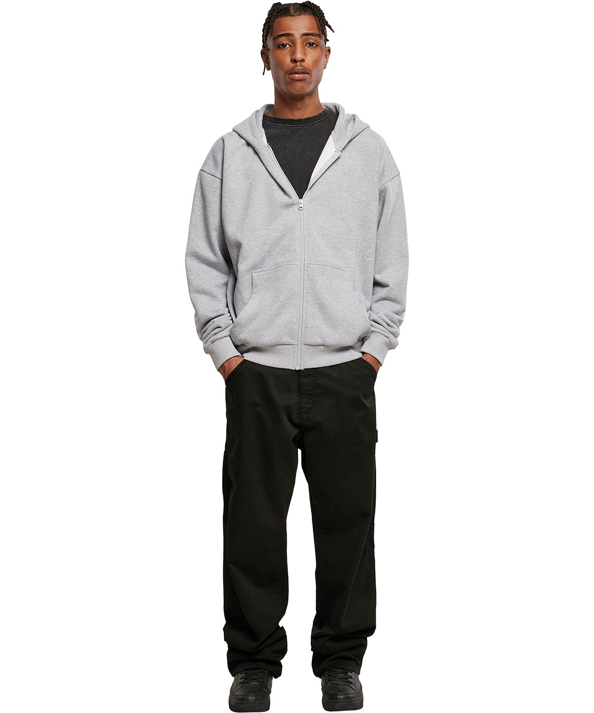 Heavyweight Zip Hoodie - Cobalt Blue