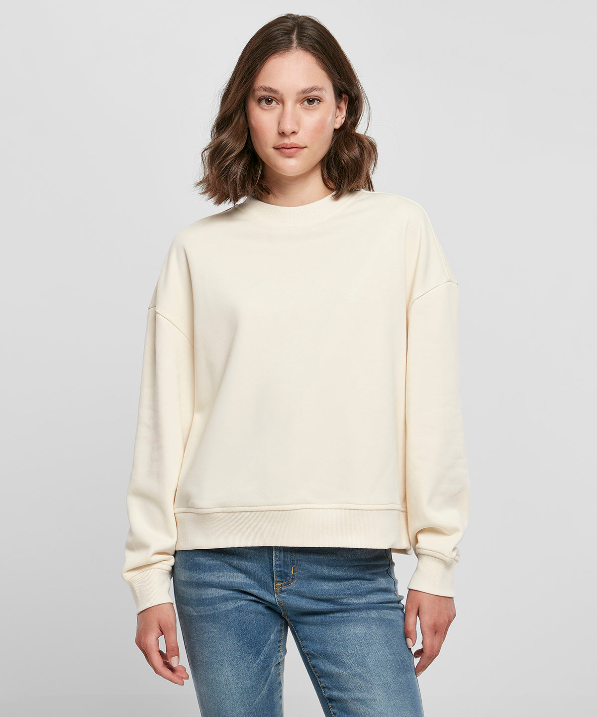 Women’s oversized crew neck sweatshirt