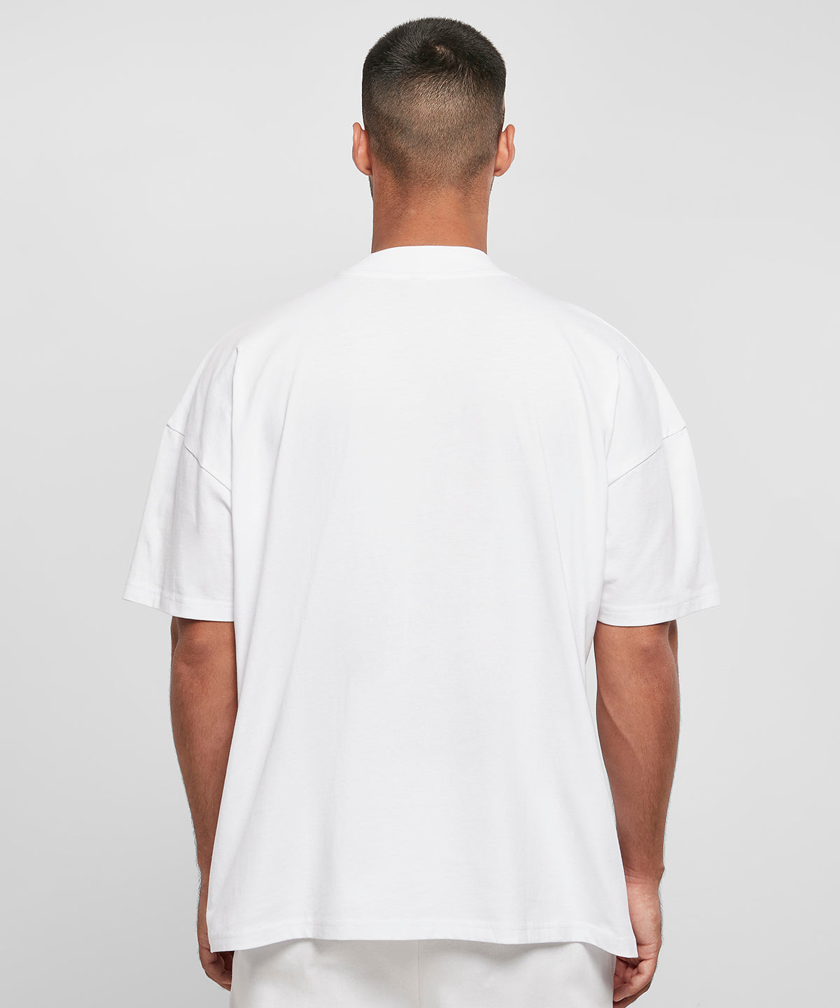 Oversized mock neck tee