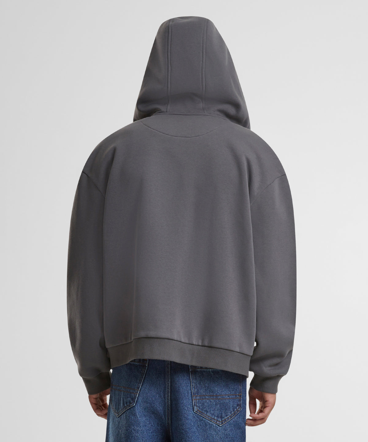 Fluffy zip hoodie