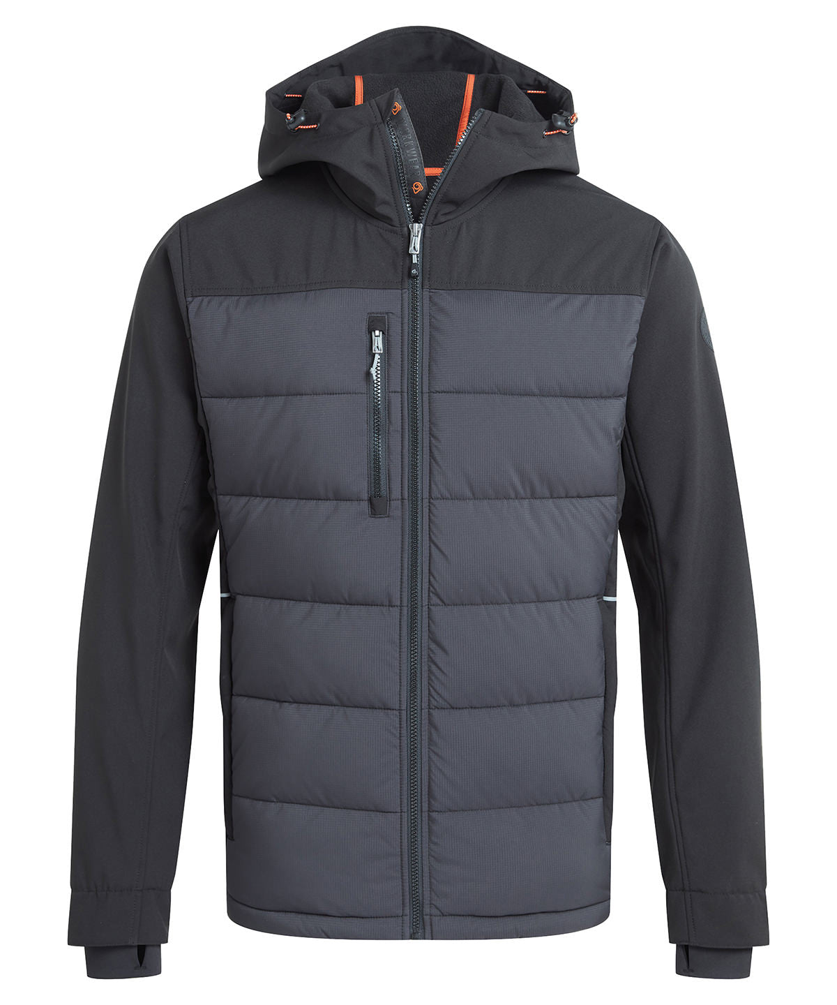 Castleford hybrid workwear jacket - Black