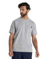 Wakefield pocket workwear t-shirt - Soft Grey Marle