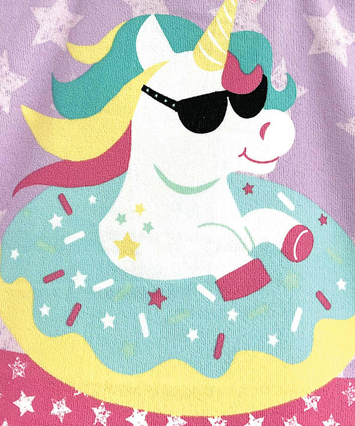 Toddler Microfibre UV Changing Robe Poncho - Unicorn