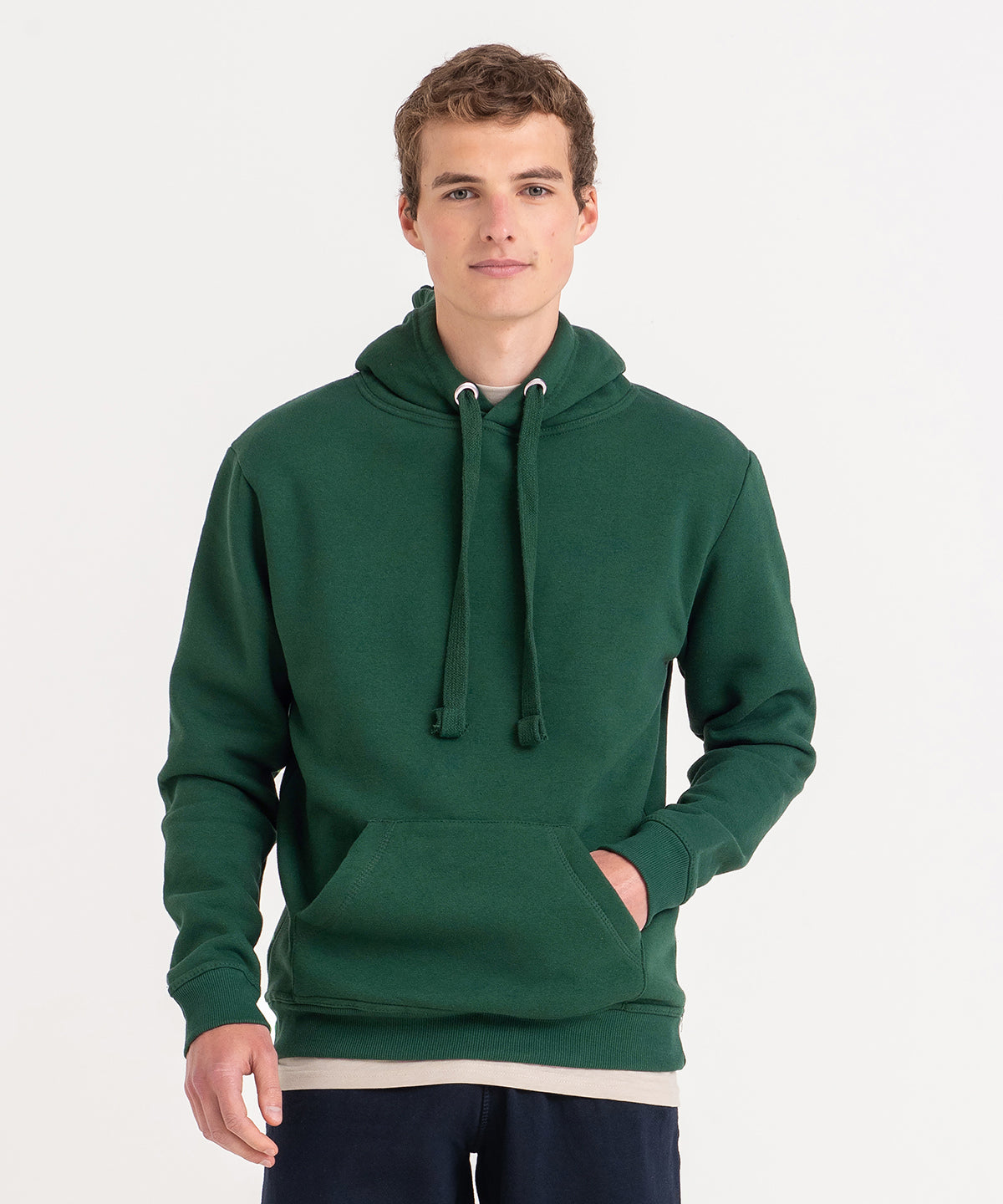 Heavyweight Brushed Fleece Pullover Hoodie - Royal Blue