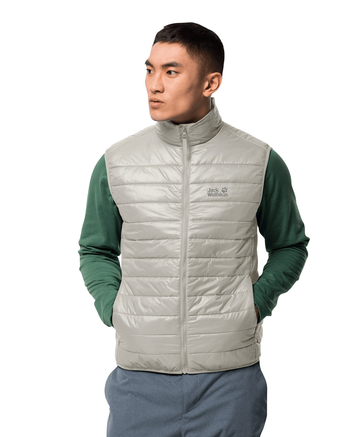 Packable padded vest (OL)