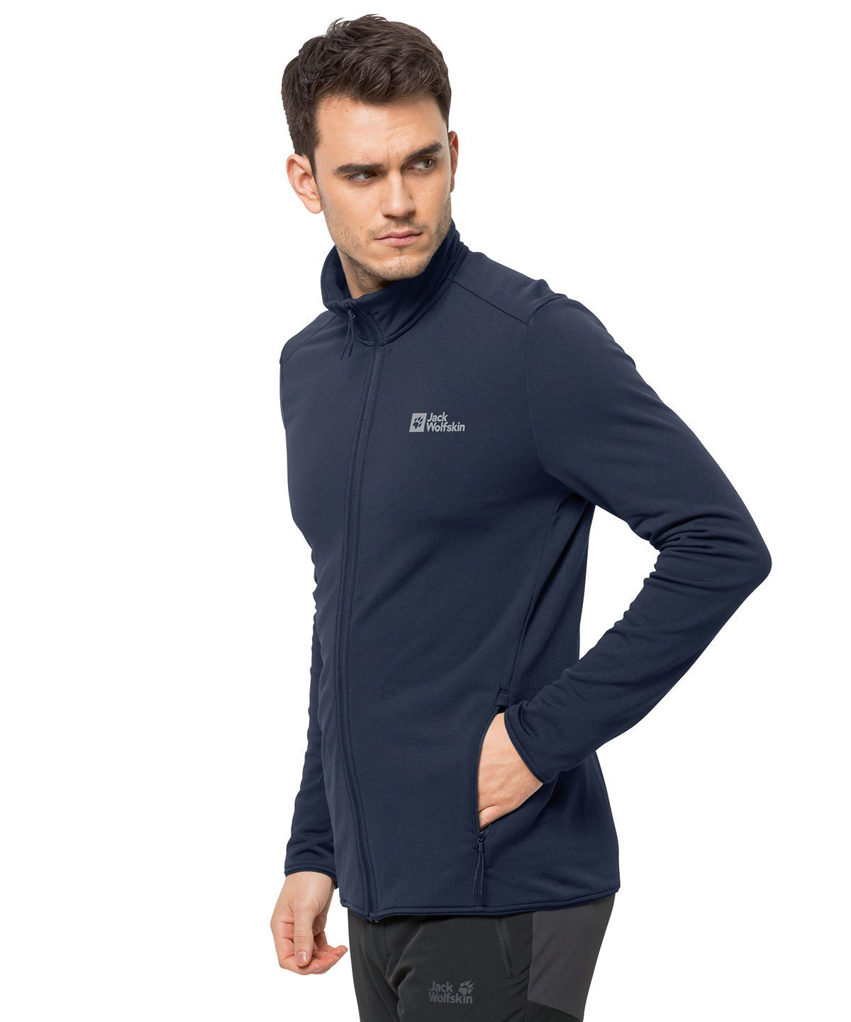 Pack Go Fleece Jacket Black