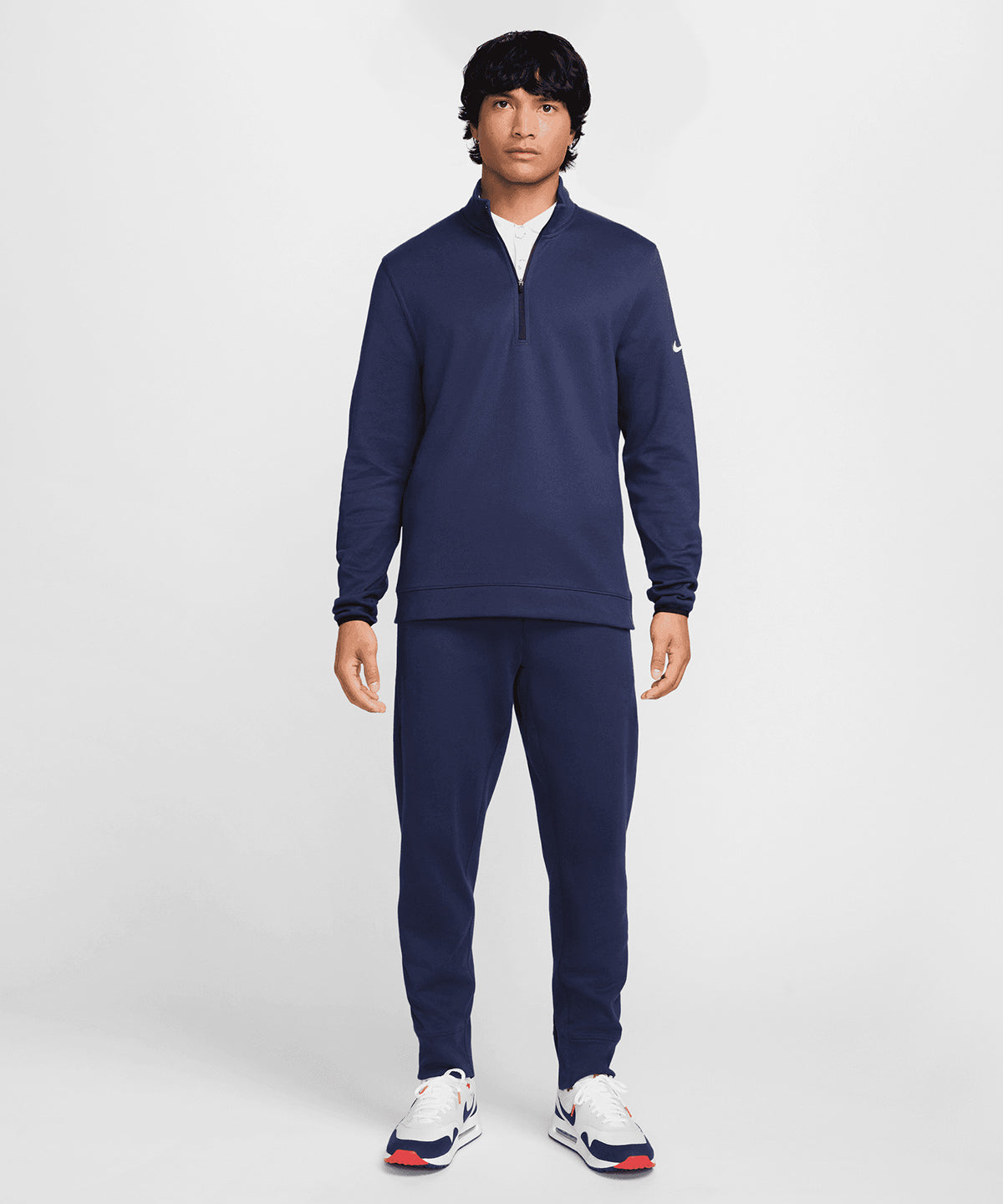 Nike Tour half-zip piqué top