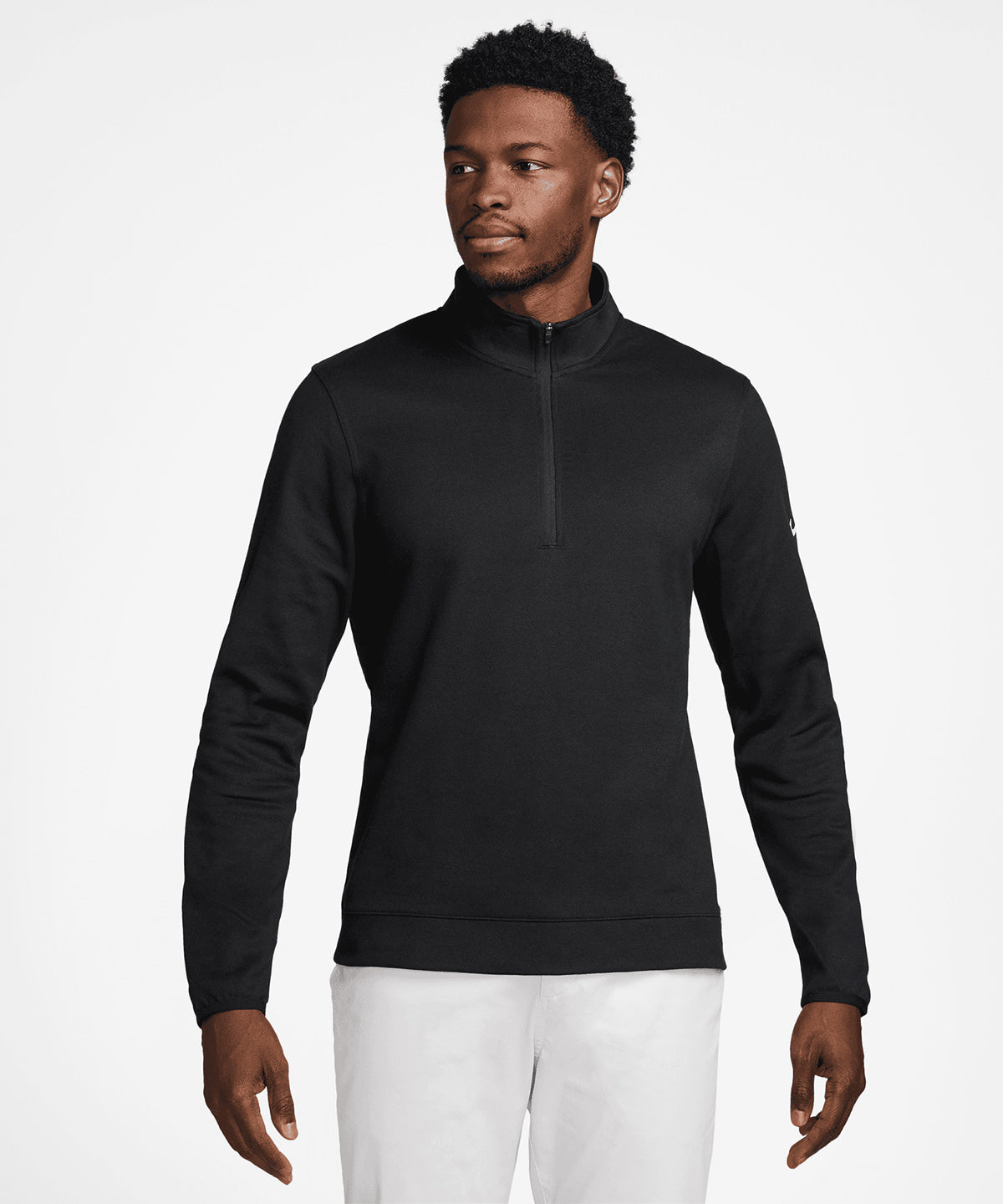 Nike Tour half-zip piqué top