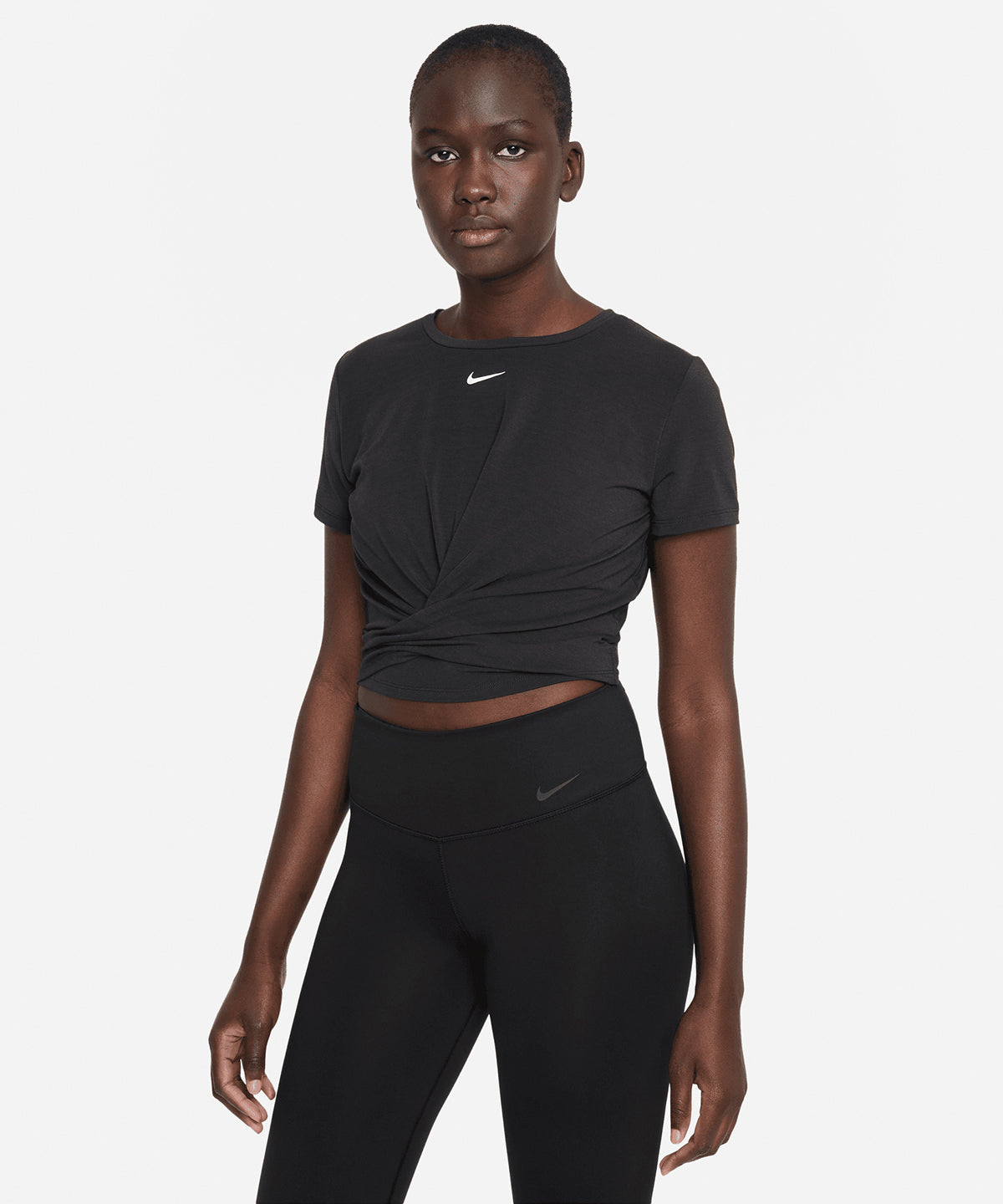 Women’s Nike One Luxe Dri-FIT short sleeve standard twist top