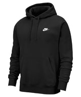 Nike - Nike Club hoodie - Black/Black/White