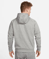 Nike - Nike men’s 1/4 zip fitness hoodie - Dark Grey Heather/Particle Grey/Black