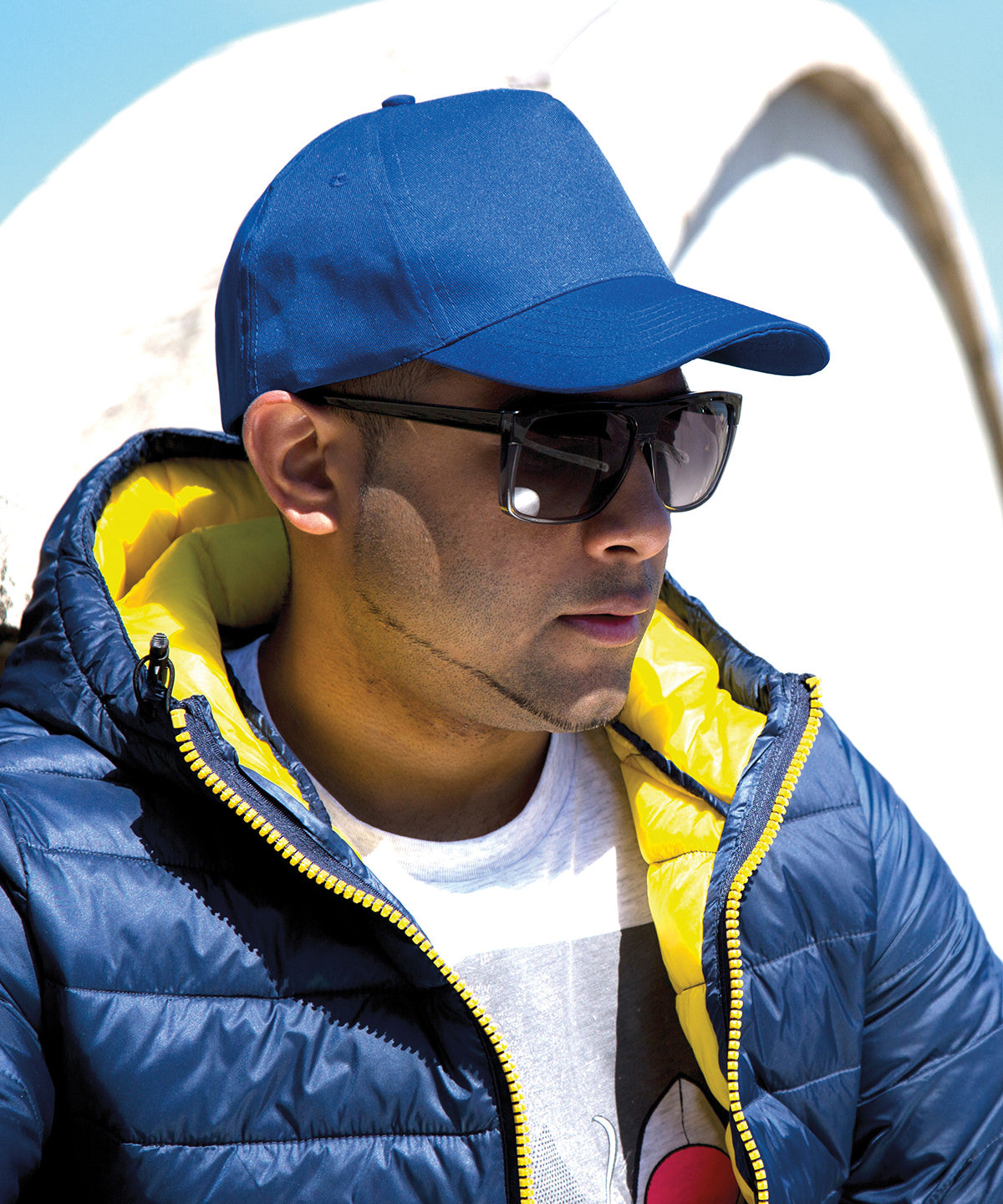 Houston 5-panel printer's cap