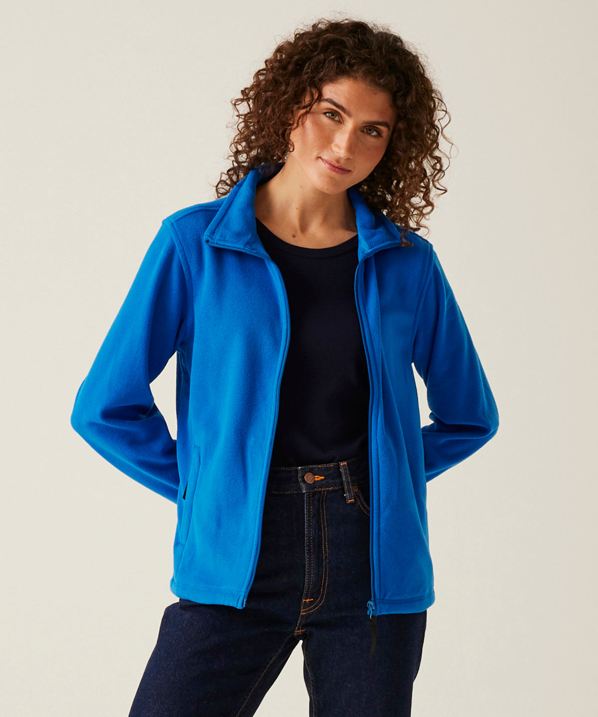 Women's full-zip microfleece