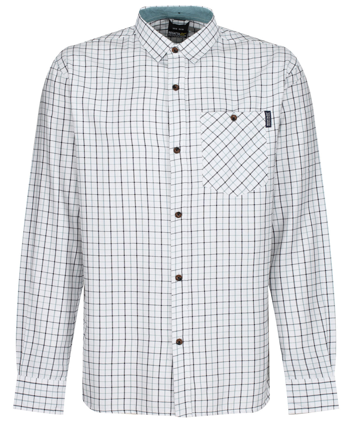 Tattersall check shirt - Blue