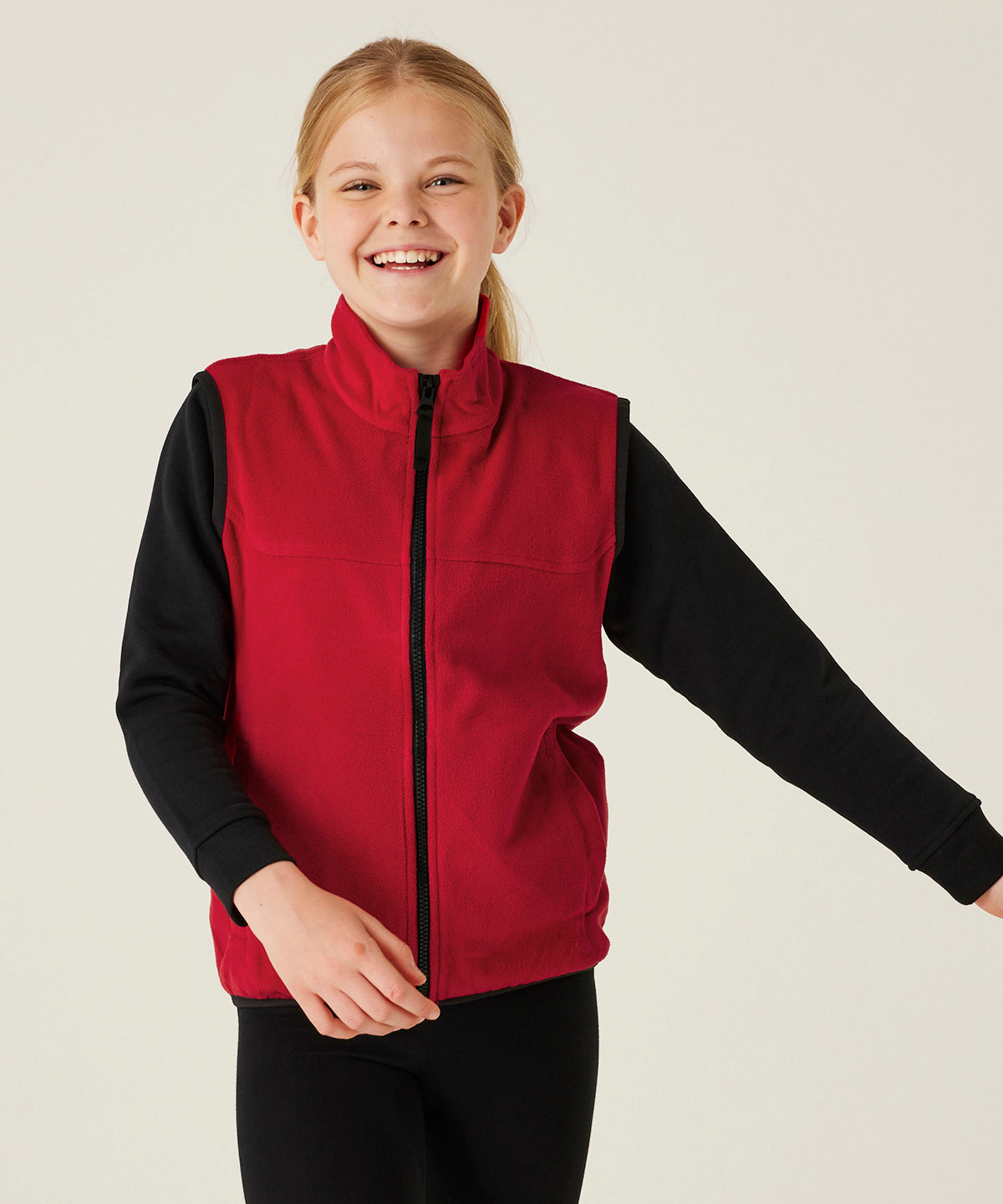 Kids microfleece bodywarmer