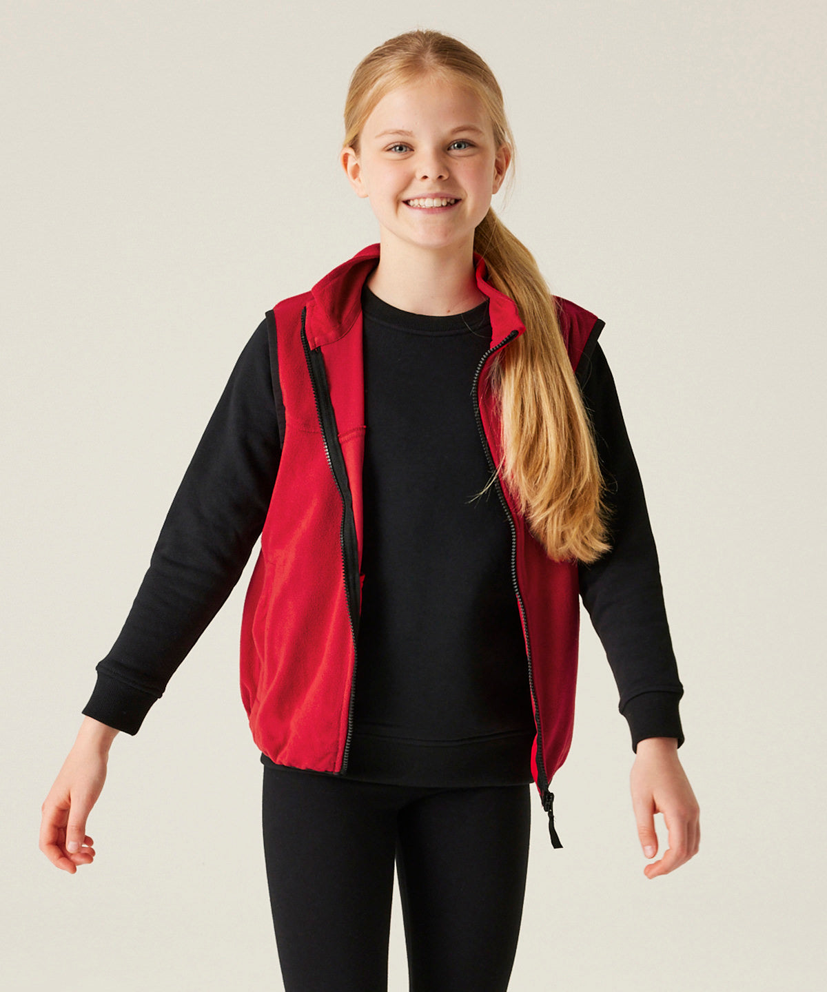 Kids microfleece bodywarmer
