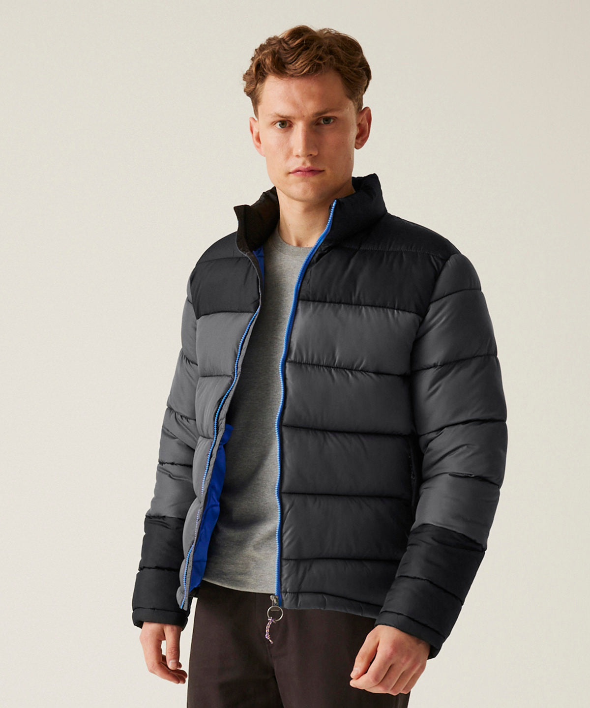 Vintage puffer jacket - Strong Blue/Navy