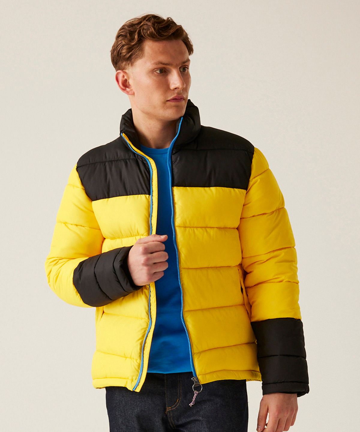 Vintage puffer jacket - Strong Blue/Navy