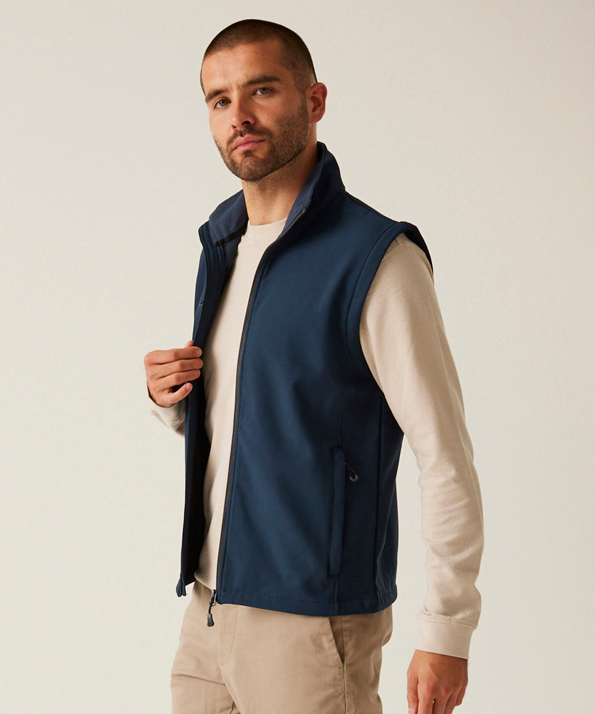 Honestly Made recycled softshell bodywarmer