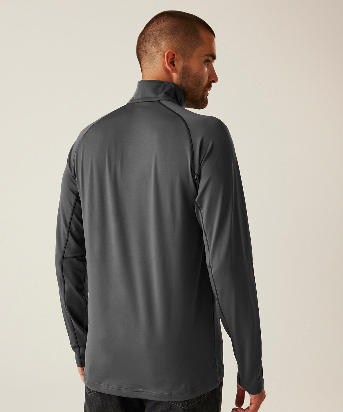 Core stretch half-zip mid-layer