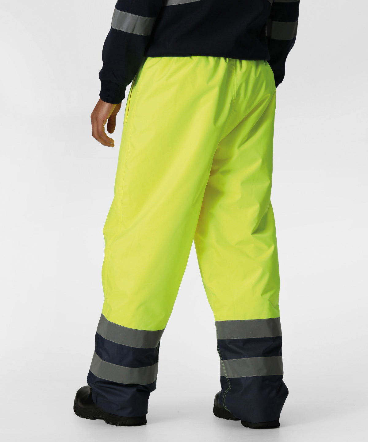Pro hi-vis insulated overtrousers