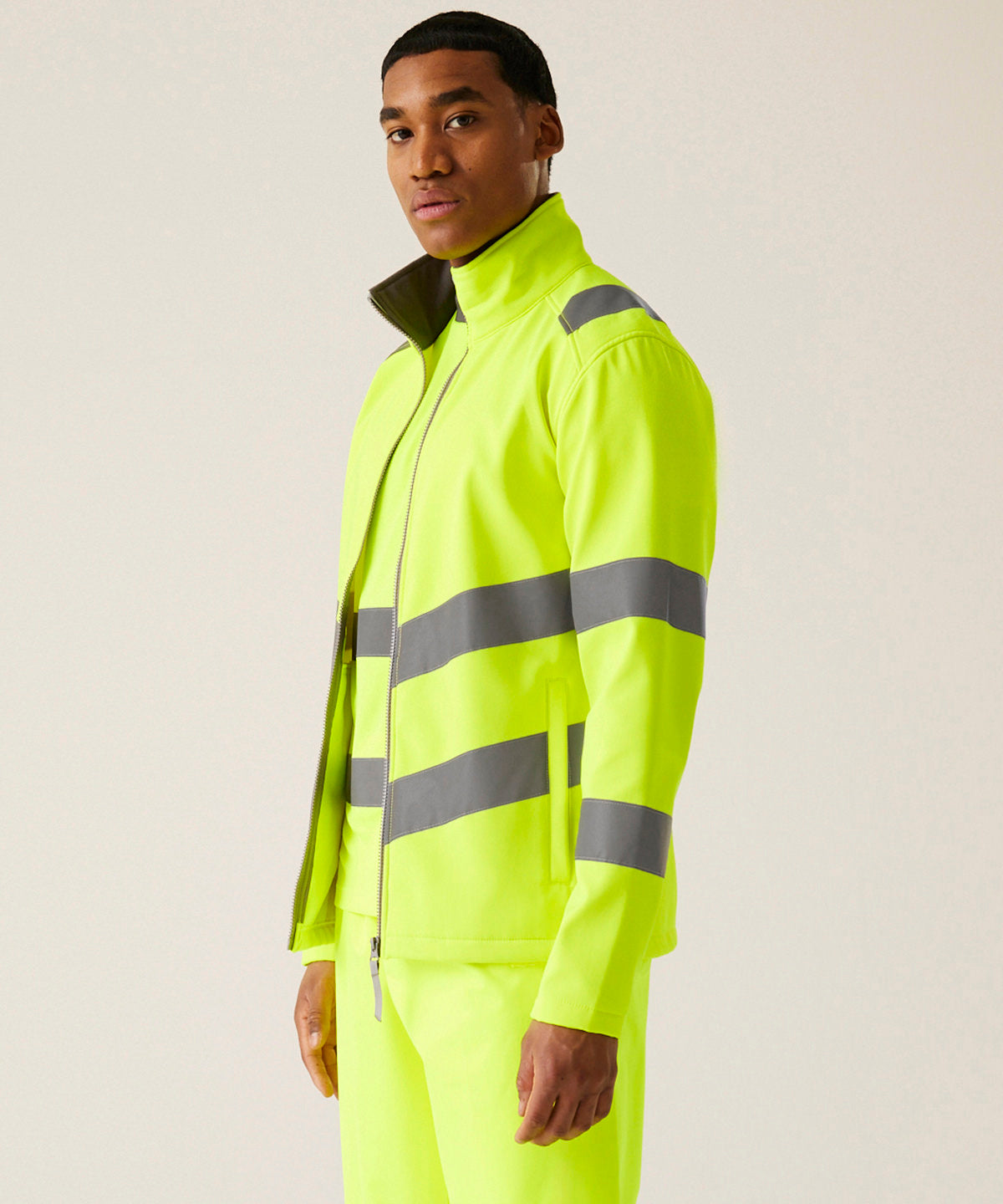 Hi-vis Pro contract Ablaze 2-layer softshell