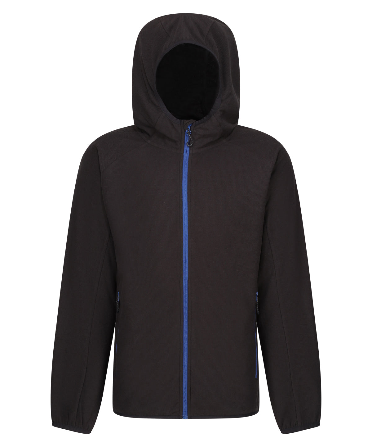 Navigate full zip-fleece - Black/New Royal