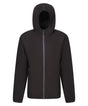 Navigate full zip-fleece - Black/Seal Grey