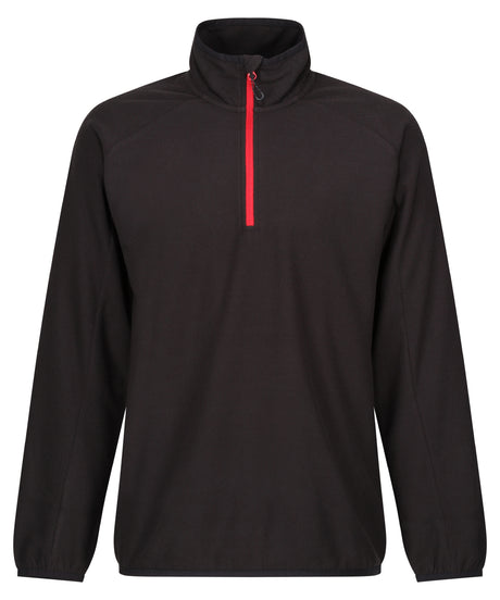 Navigate half-zip fleece - Black/Classic Red