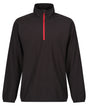 Navigate half-zip fleece - Black/Classic Red