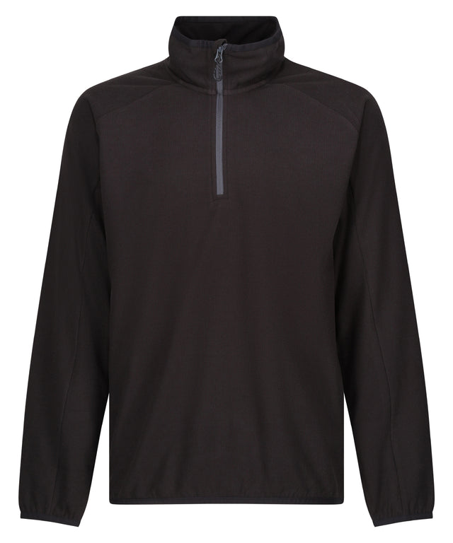 Navigate half-zip fleece - Black/Seal Grey
