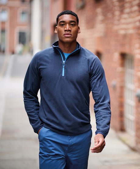 Navigate half-zip fleece - Black/Seal Grey