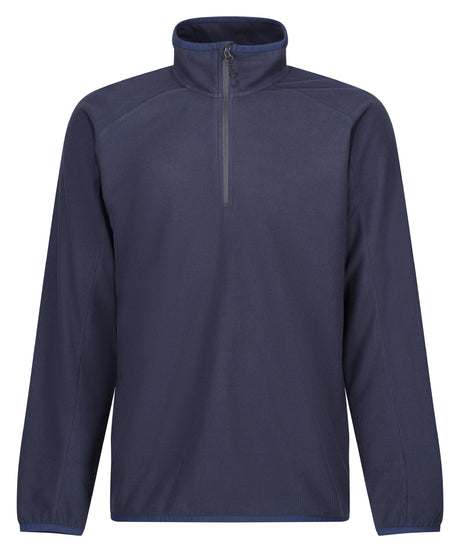 Navigate half-zip fleece - Navy/Seal Grey