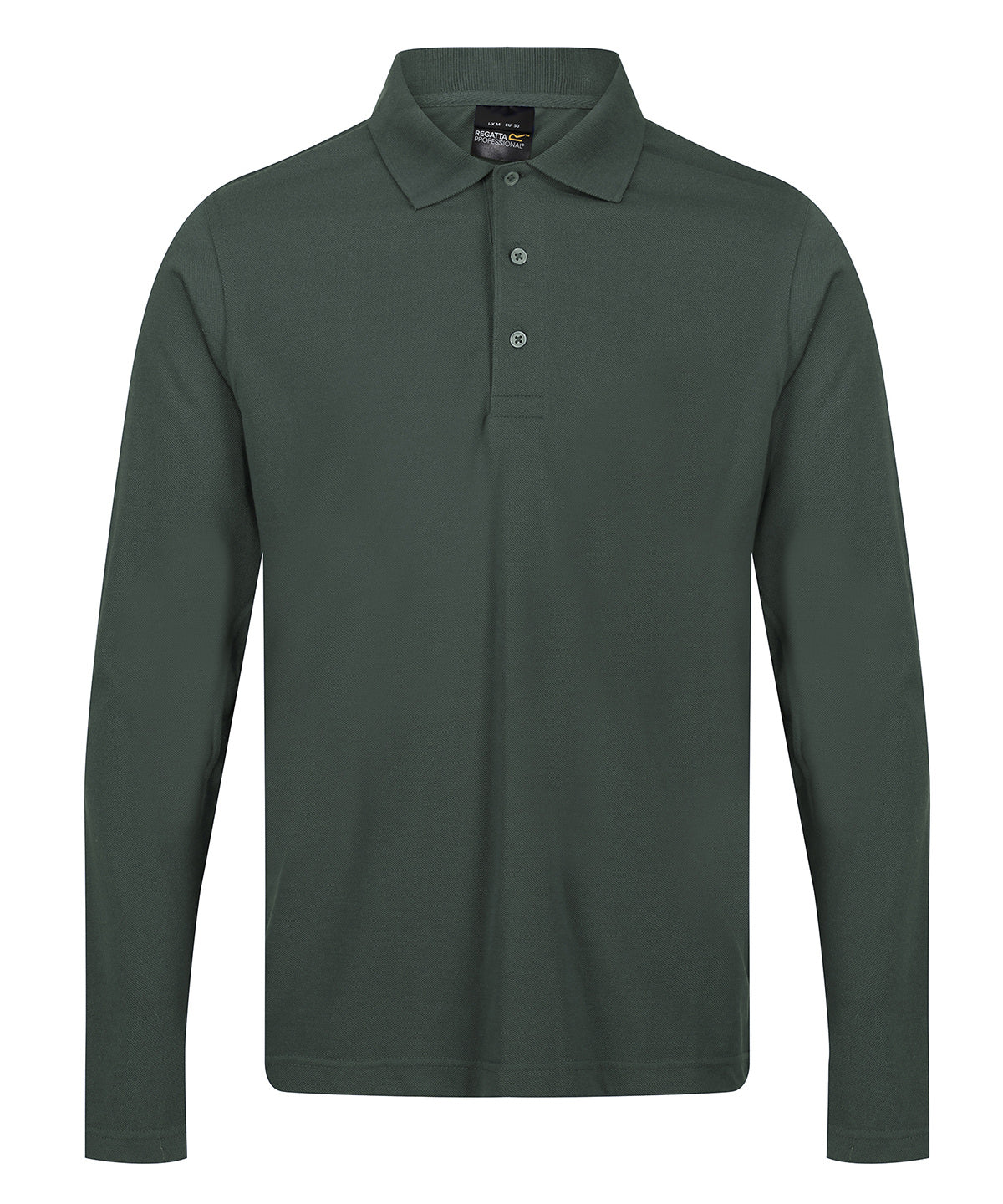 Pro 65/35 long sleeve polo - Dark Green