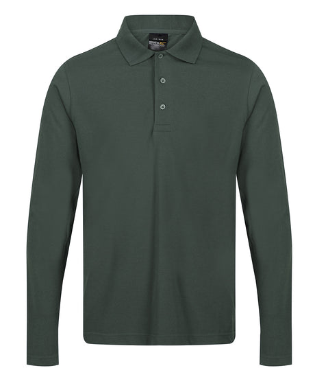 Pro 65/35 long sleeve polo - Dark Green