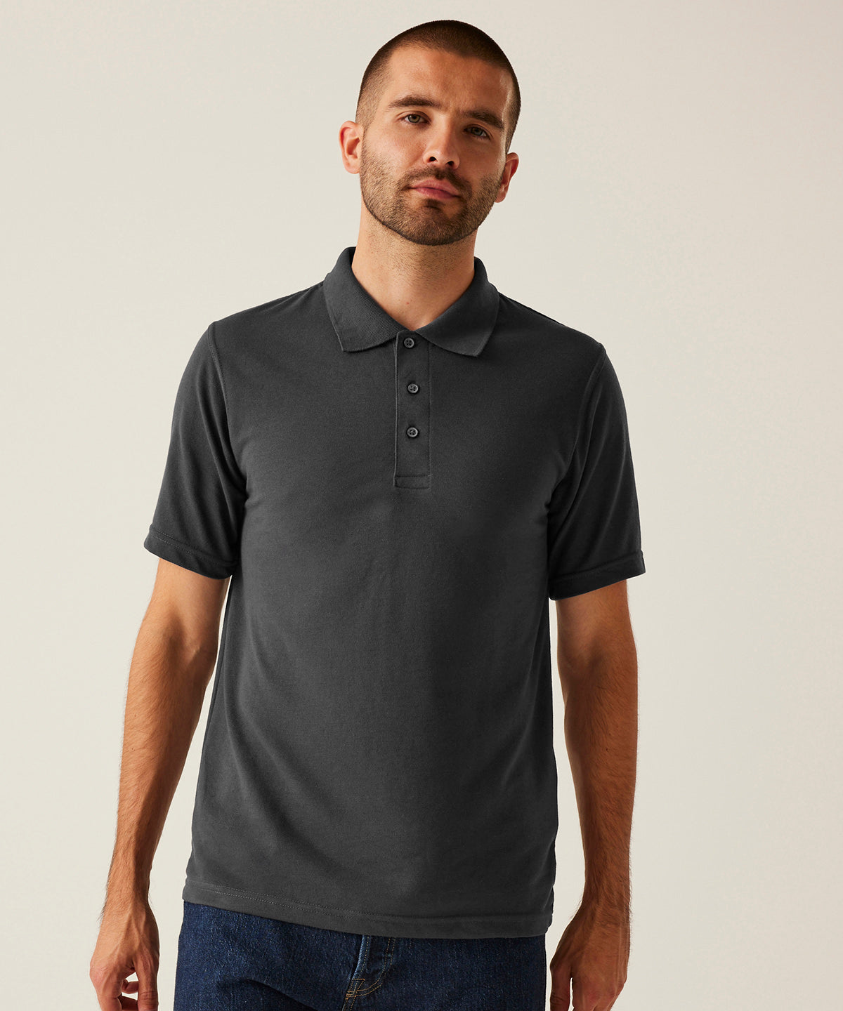Pro 65/35 short sleeve polo - Classic Red