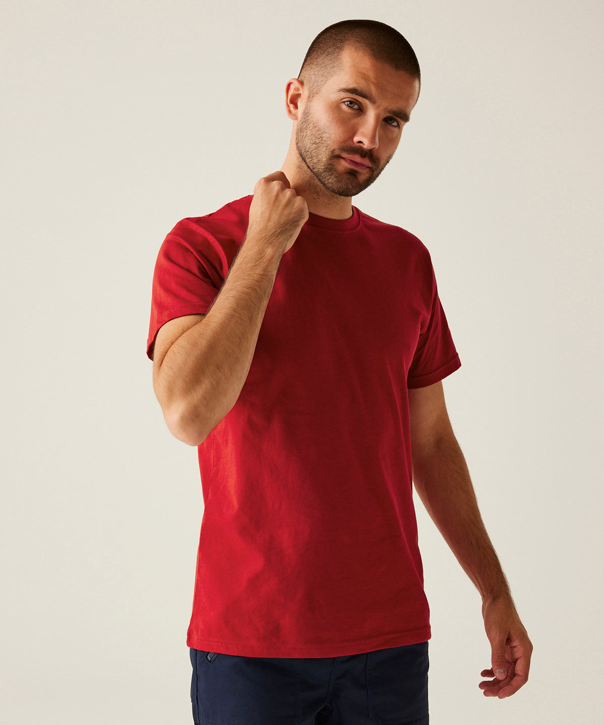 Pro soft-touch cotton t-shirt - Classic Red