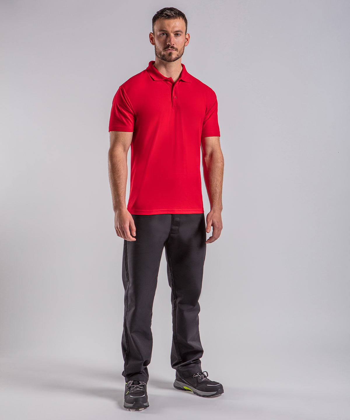 Pro Performance Pique Knit Polo - Burgundy