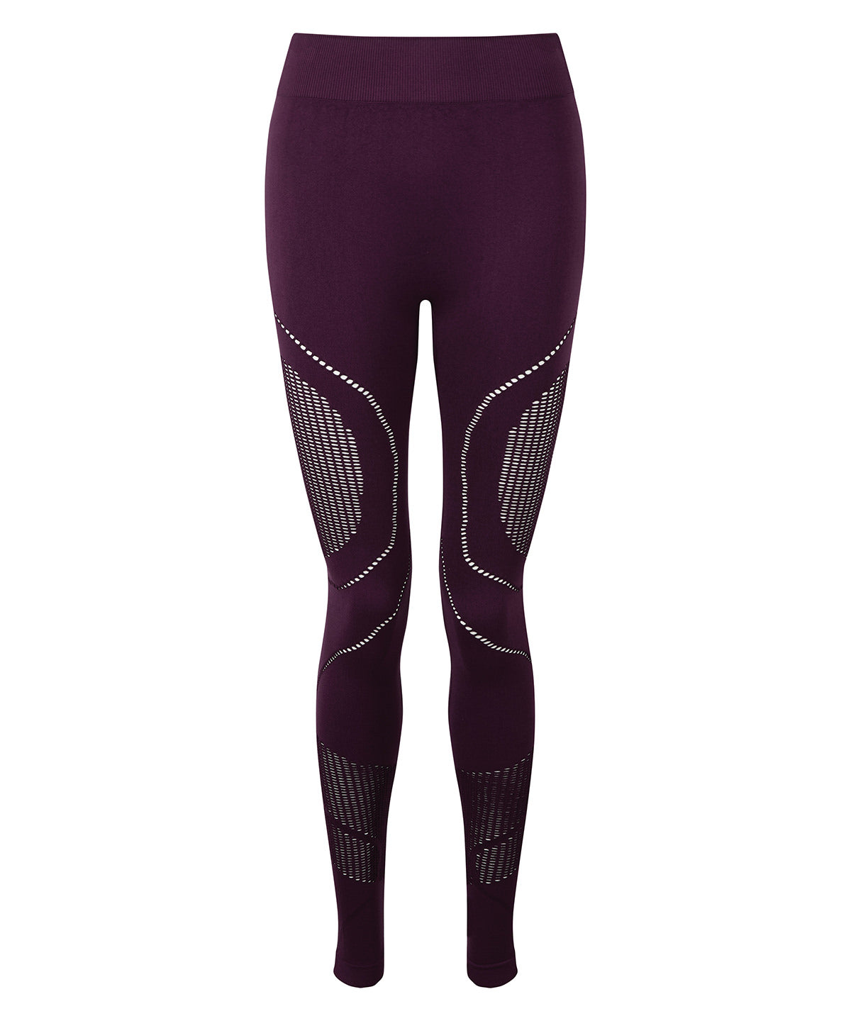 Womens Seamless Sports Leggings - Navy
