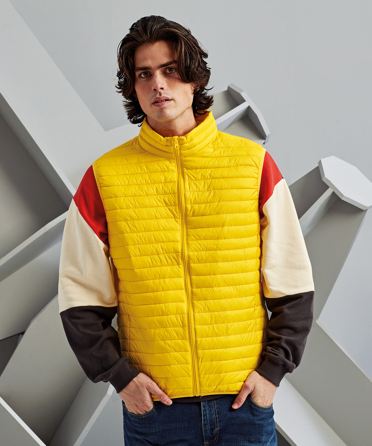 Lightweight Fineline Padded Gilet - Royal*