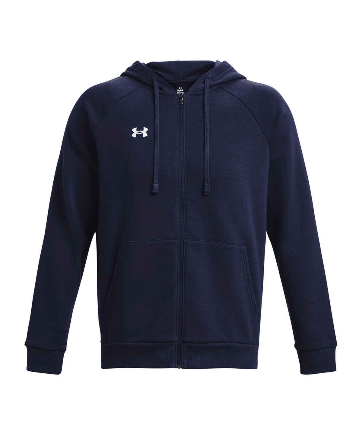 Under Armour - Rival fleece full-zip hoodie - Midnight Navy